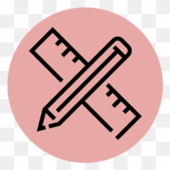 The Studio 85 Llc - Pencil And Ruler Icon png