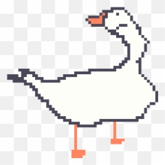 Download Hd Goose - Pixel Art Transparent PNG Image