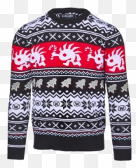 Blizzard Transparent Outer Space - Murloc Ugly Christmas World Of Warcraft Ugly Christmas Sweater Png,Ugly Christmas Sweater Png