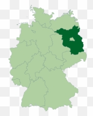 Brandenburg No - Germany Coloured In Map png