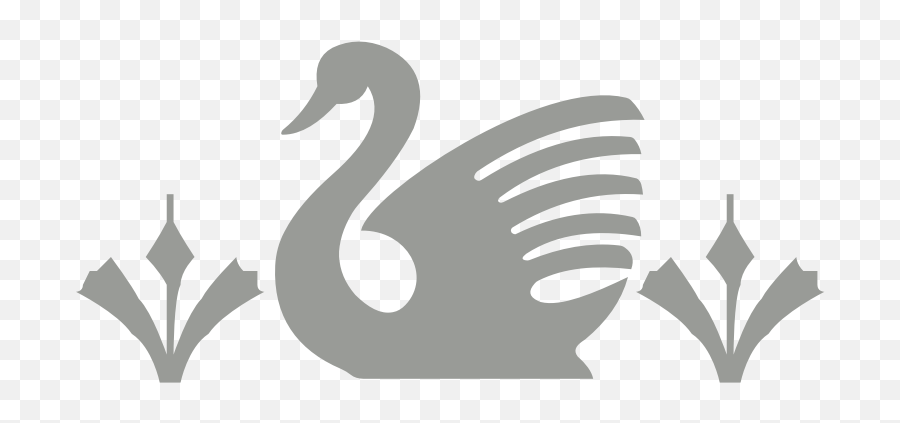 Download Free Png Swan U2013 Schwan - Dlpngcom Swan Cartoon Black And White Png,Swan Logo