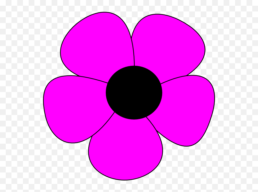 Flower Graphic Png - Simple Flower Clip Art,Simple Flower Png