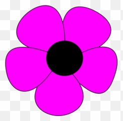Flower Graphic Png - Simple Clip Art