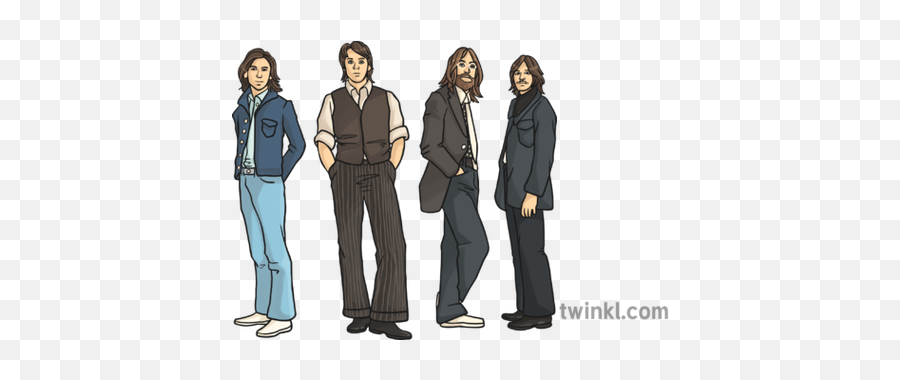 The Beatles 1 Illustration - Apple Music Essentials Png,Beatles Png