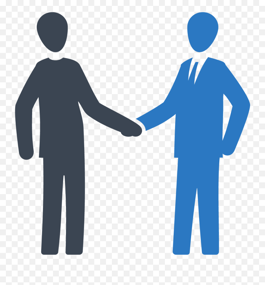 Two People Shaking Hands Icon Hd Png - Two People Shaking Hands Png,Two Hands Icon