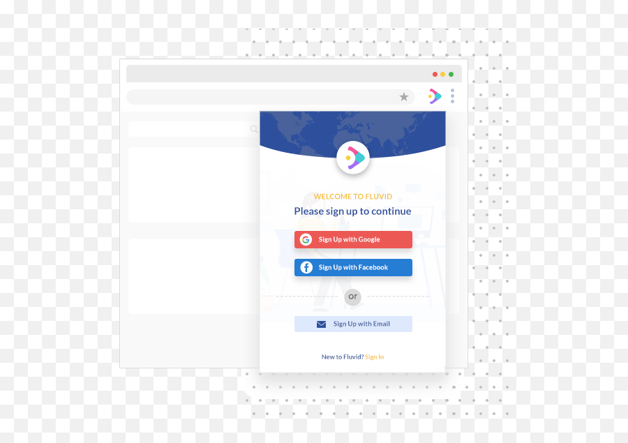 How It Works Fluvid - Vertical Png,Email Sign Up Icon
