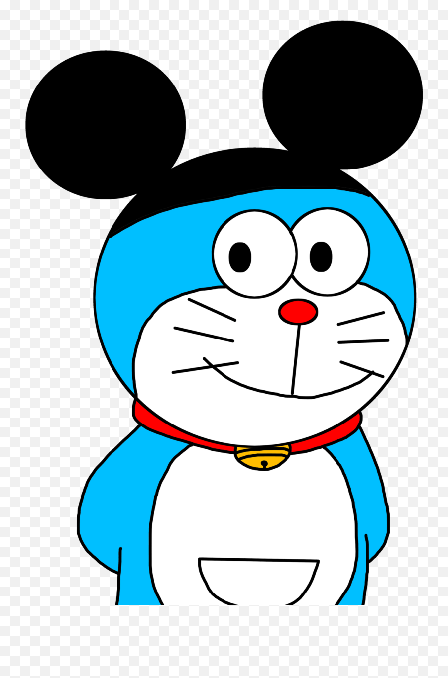 Download Mickey Mouse Ears Hat - Doraemon And Mickey Mouse Doraemon Dan Mickey Mouse Png,Mickey Mouse Ears Png
