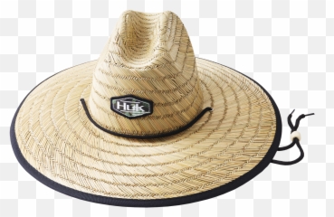 Huk Camo Patch Straw Hat - Costume png