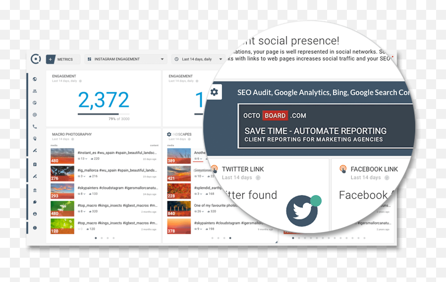 Online Engagement Dashboards For Bloggers And Startups - Vertical Png,Birdeye.com Social Icon