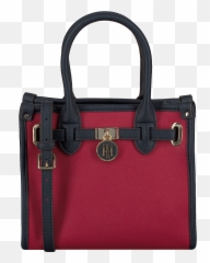 Red Tommy Hilfiger Handbag American Icon Mini Tote Colour - Devil Rider png