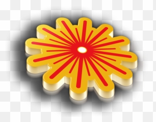 Laser Badge Pin - Metallic Hard Enamel dOrbital Games Dot png