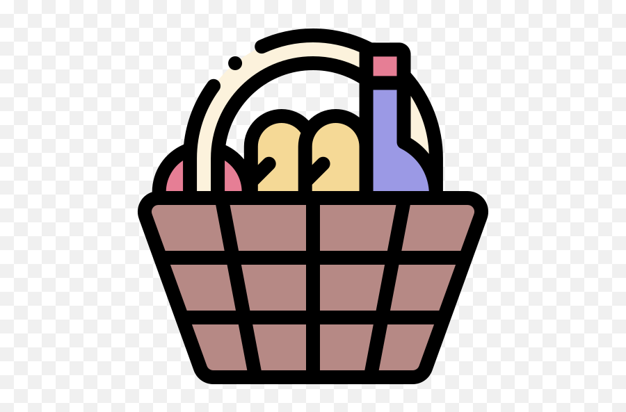 Basket Free Vector Icons Designed By Freepik - Consumidor Icono Png,Food Basket Icon