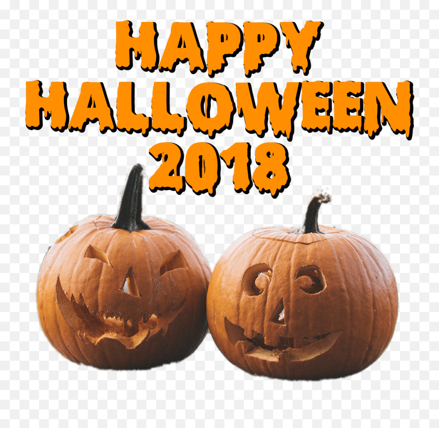 Happy Halloween 2018 Transparent Png Pumkin