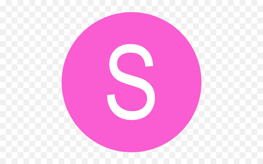 Ssnapdeal Icon Snapchat Letter Alphabet - Dot Png,Pink Snapchat Icon