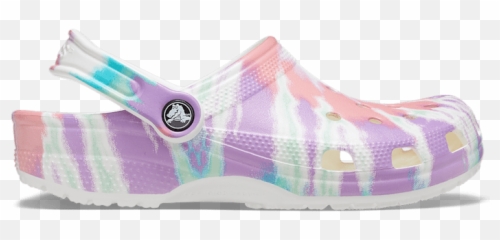 Classic Tie - Dye Graphic Clog Crocs 205453 6sn png