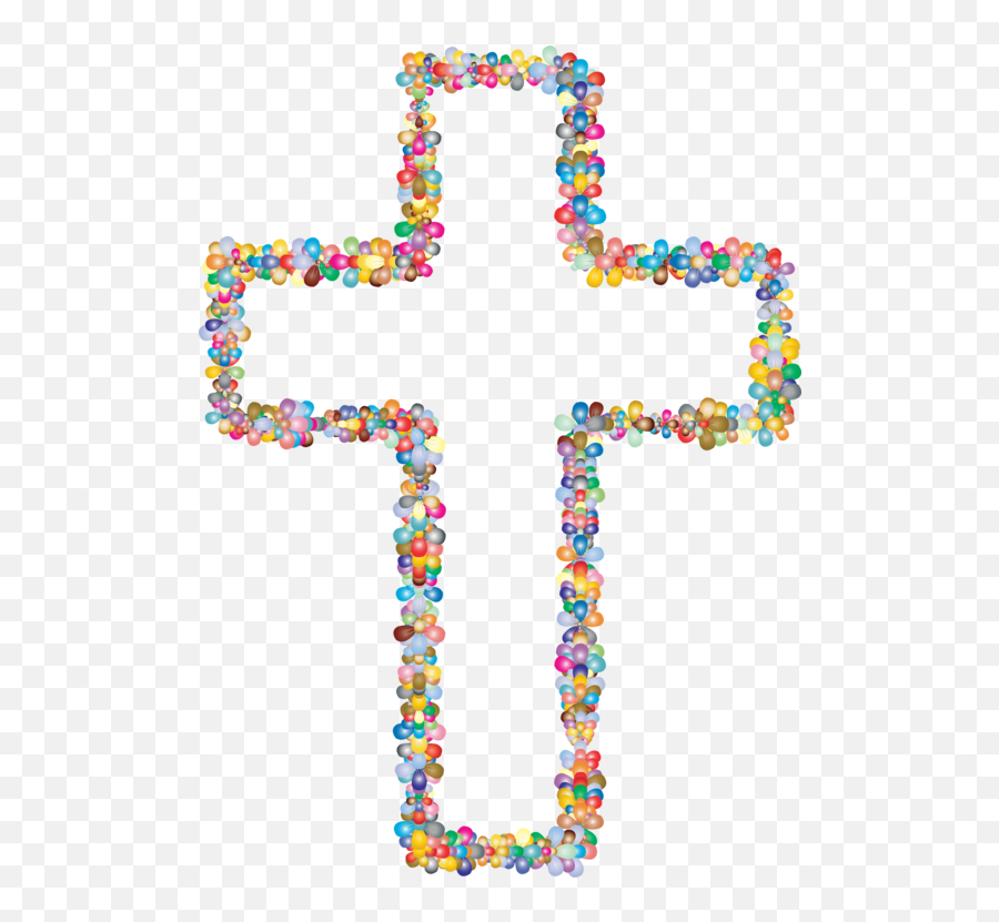 Download Christian Cross Crucifix Computer Icons Flower - Transparent Cute Cross Clipart Png,Crucifixion Icon