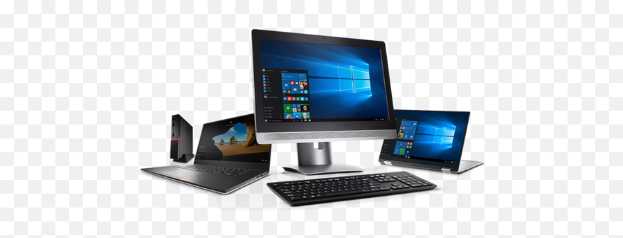 Black And Grey Used Laptops Desktop Smart Logic - Personal Computer Png,Desktop Computer Png