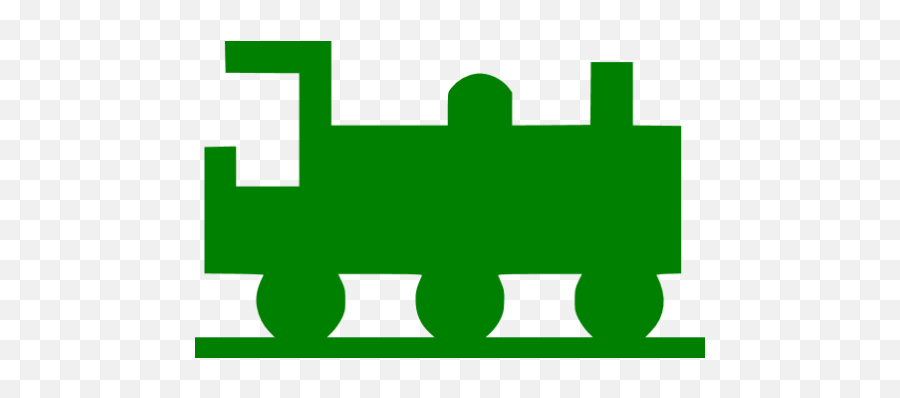Green Train 4 Icon - Free Green Train Icons Red Train Icon Png,Train Icon Transparent
