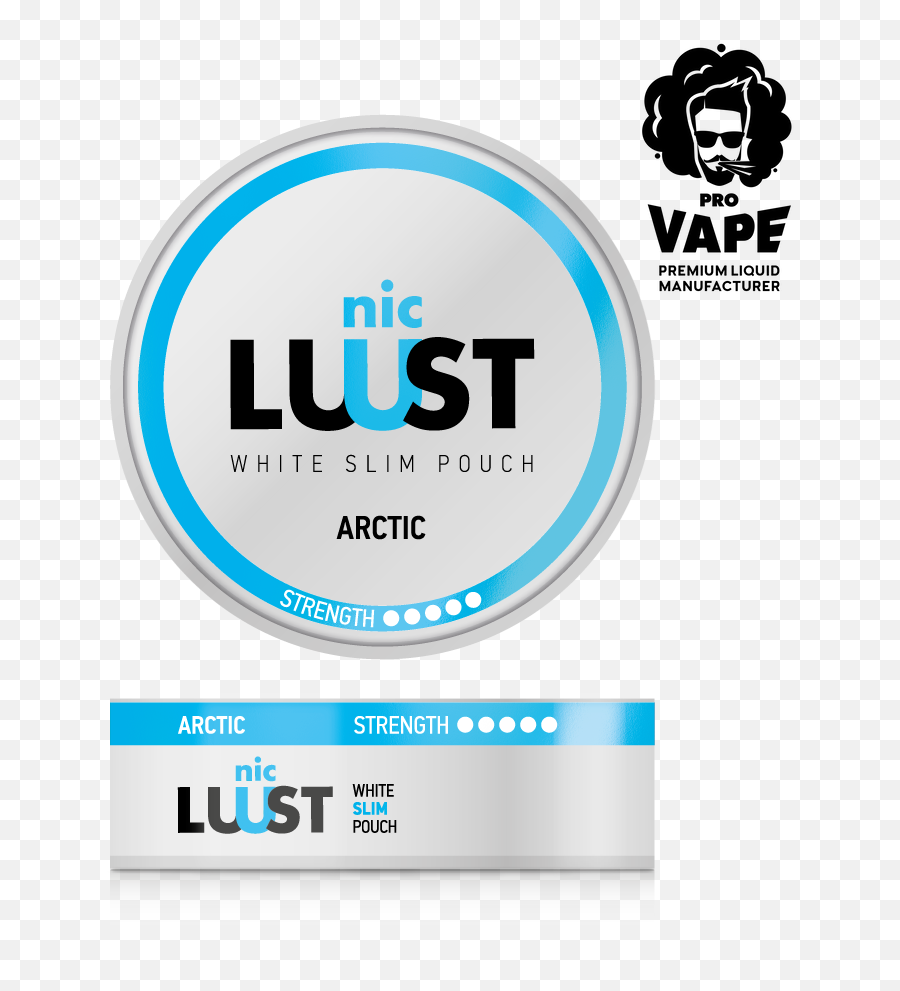 Nic Luust Arctic Non Tobacco Nicotine Pouches - Pro Vape Sia Snus 10 Mg Png,Lust Icon
