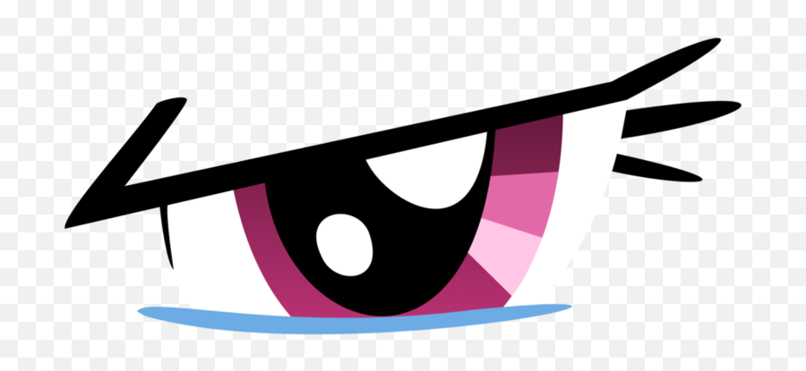 Clipart Eye Angry Transparent - Mlp Rainbow Dash Eyes Png,Angry Eyes Png