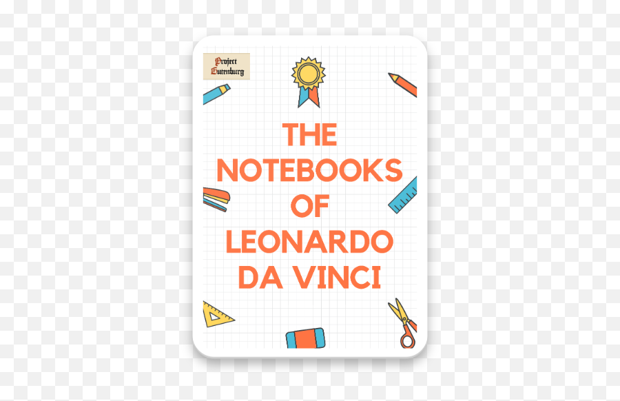 The Notebooks Of Leonardo Da Vinci Free Ebook Apk 4 Png Ereader Icon