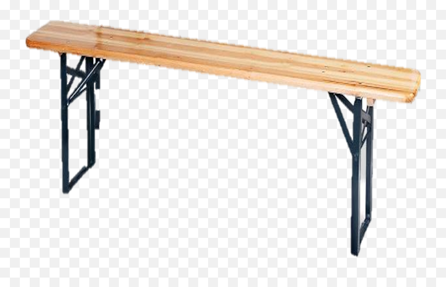 Beer Garden Dining Bench - Black Plywood Png,Bench Png