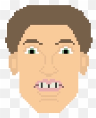 Nicolas Cage Face Png - Pixel Art Circle,Nicolas Cage Png