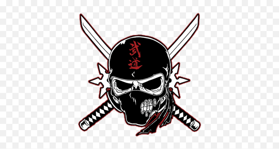 Download Ninja Skull Logo - Ninja Skull Png Image With No Samurai Stickers,Ninja Png