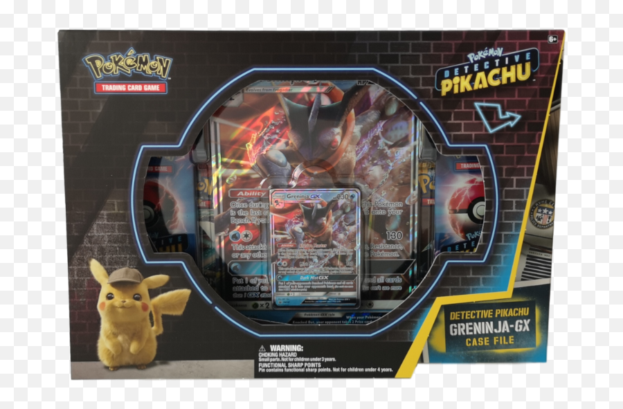 Detective Pikachu Greninja - Gx Case File Detective Pikachu Greninja Gx Special Case File Png,Greninja Png