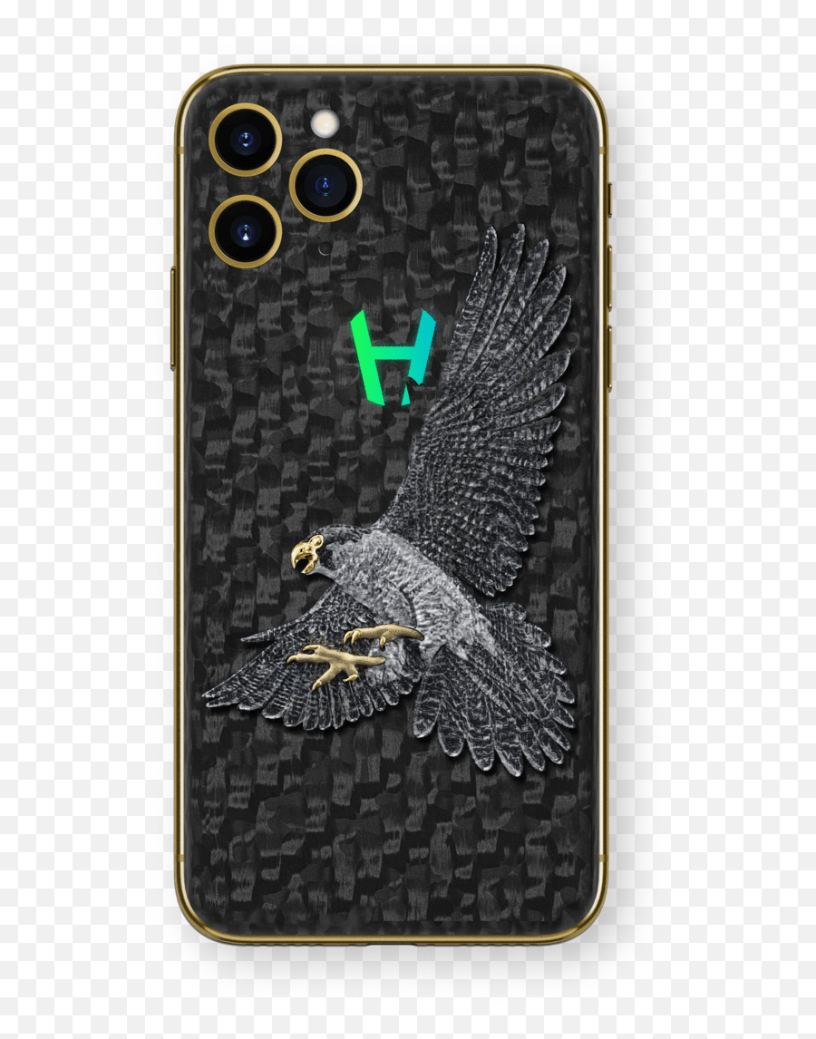 Hadoro Iphone 11 Pro Hunting Falcon Yellow Gold - Hadoro Iphone 11 Pro Png,Hunting Png