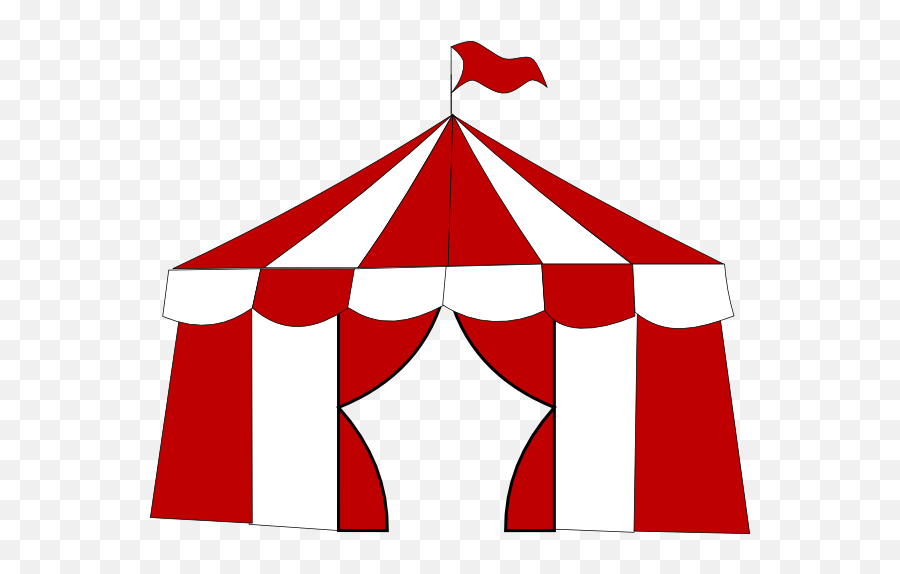 Carnival Tent Clipart Png - Blue Circus Tent Clipart,Circus Tent Png