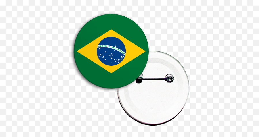 Brazil Flag Circle Png Image - Brazilian Flag,Bandeira Brasil Png