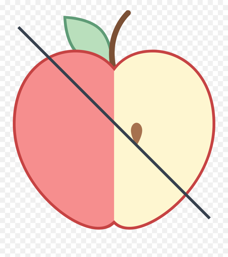 No Apple Icon - Free Download Png And Vector Icon,Apple Icon Png