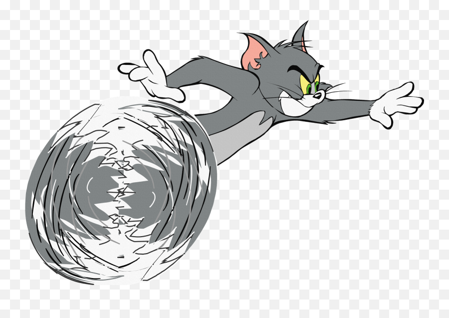 Cartoon Characters Tom And Jerry - Tom From Tom And Jerry Running Png,Tom And Jerry Png