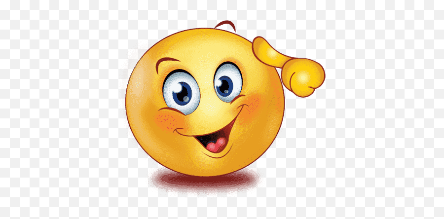 Thinking Emoji Png Picture - Think Emoji Thought Bubble,Thinking Emoji Png