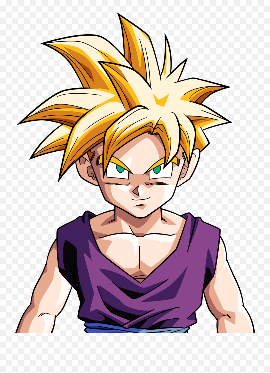 Super Sayian Hair Png Picture 682263 - Super Saiyan Teen Gohan,Gohan Png