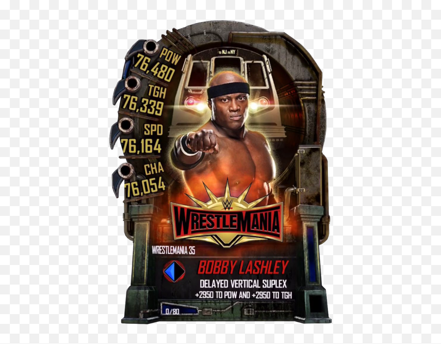 Bobby Lashley - Jeff Hardy Wwe Supercard Png,Bobby Lashley Png