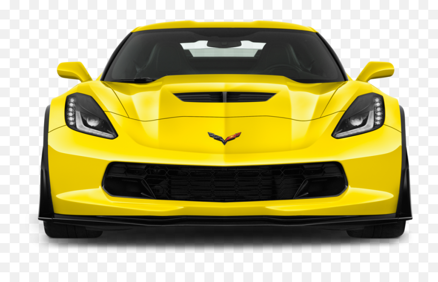 Chevrolet Corvette Png Image - Front View Of Sports Car,Corvette Png