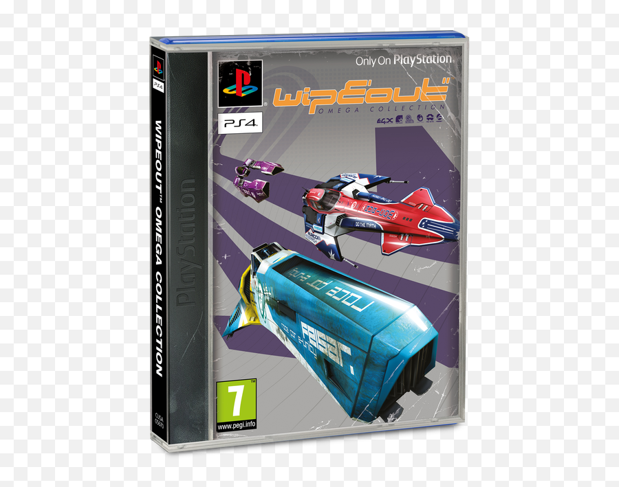 Box Art Available For Ps4s Wipeout - Ps1 Wipeout Png,Ps1 Png