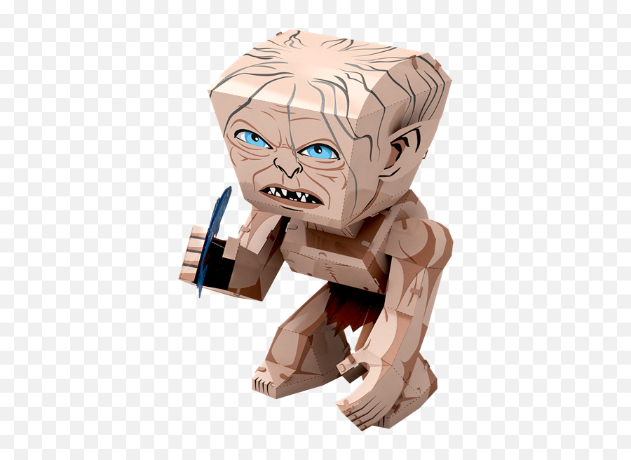Metal Earth Lord Of The Rings Gollum - Lego Lord Of The Rings Gollum Png,Gollum Png