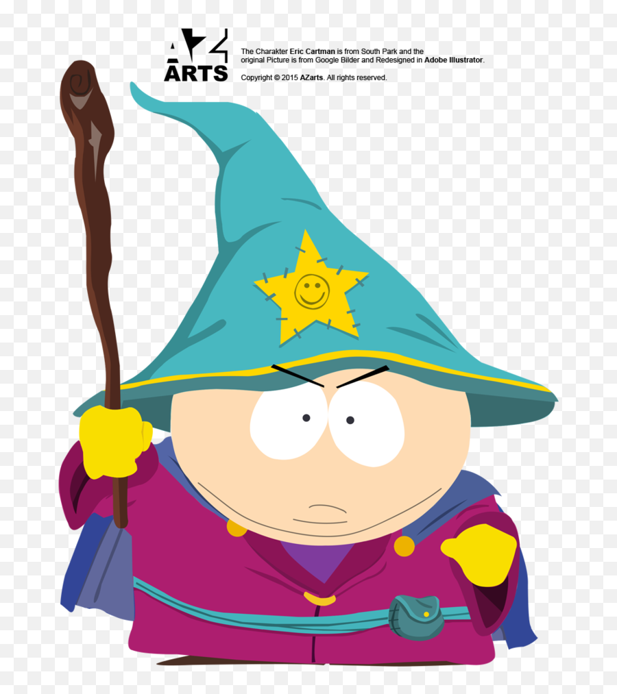 Eric Cartman Png 5 Image - South Park Wizard Cartman,Cartman Png