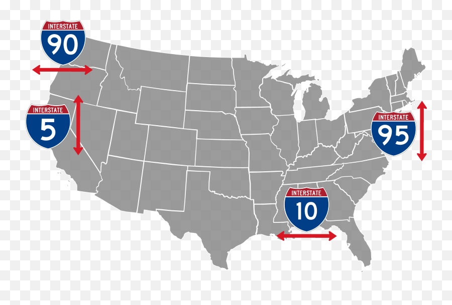 American Highways 101 Visual Guide To Us Road Sign - States With Charter Schools Png,Highway Sign Png