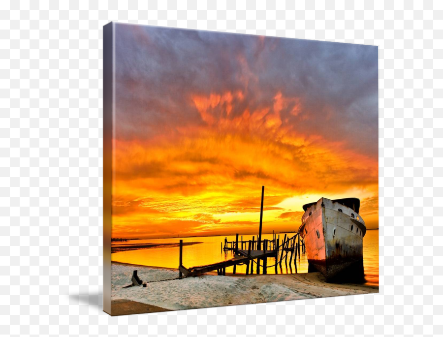 Sailboat Sunrise Png V41 Images Top Rec - Amanecer En Pintura,Sun Rise Png