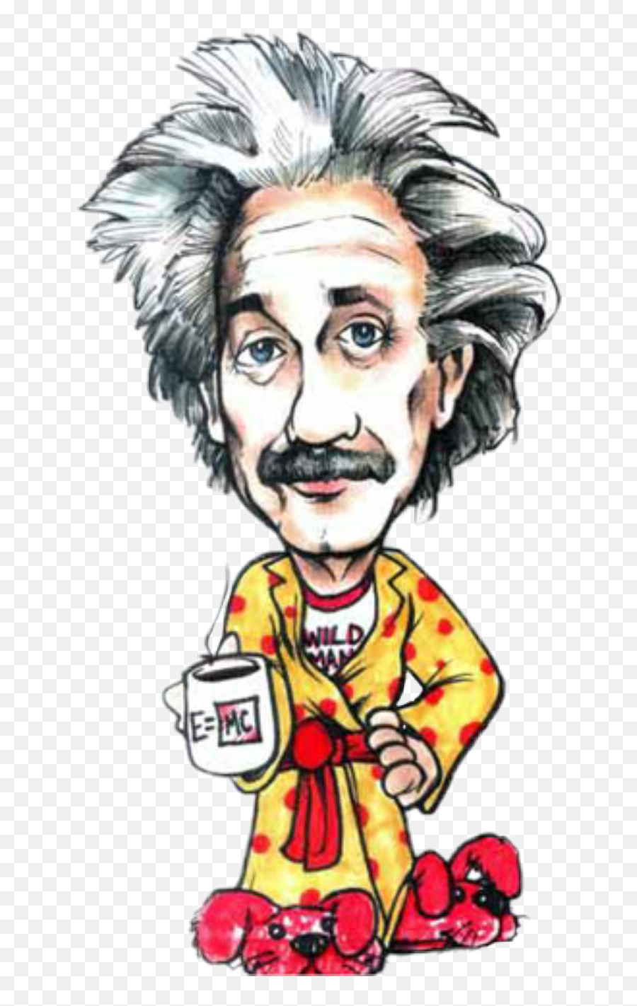 Download Alberteinstein Sticker - C È Sempre Una Via Cartoon Png,Albert Einstein Png