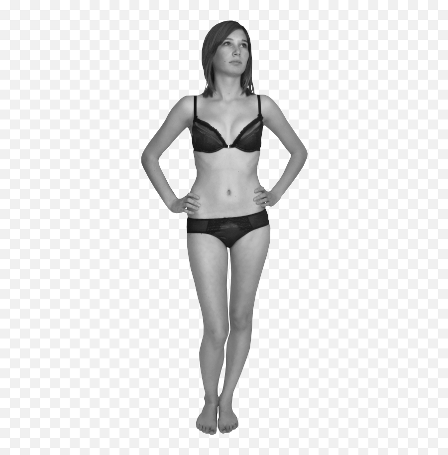 Girl In Bra And Panties - Women In Underwear Png,Girl Transparent