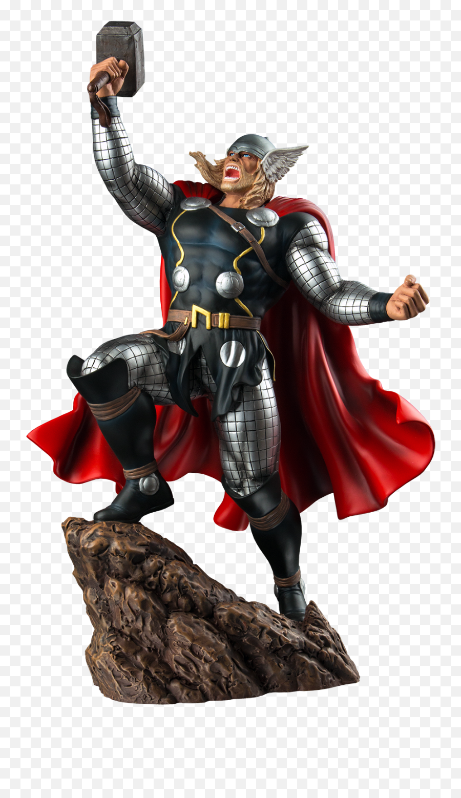 Download Hd Thor - 1 6th Thor Statue Transparent Png Image Thor Statue 1 6,Thor Comic Png