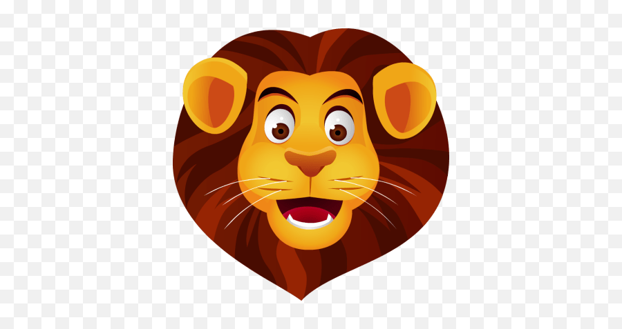 Angry Reaction Emoji Transparent Png - Lion Face Clipart,Angry React Png