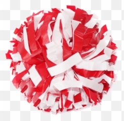 And Plastic Red Pom - Transparent Pom Poms Png,Pom Pom Png