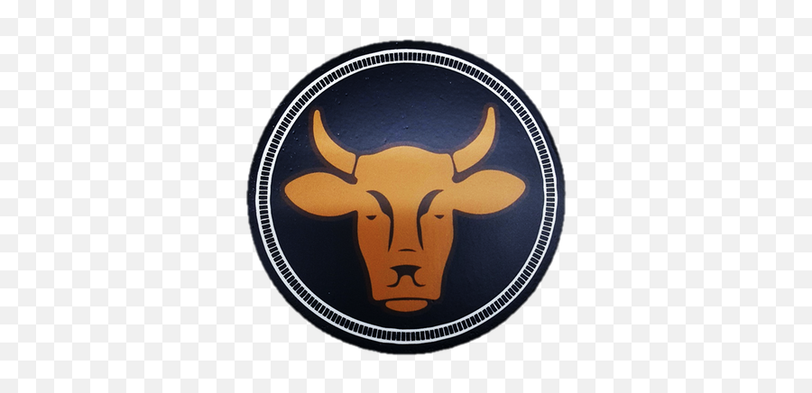 Jerk The Brown Bull Sticker - Ox Png,Bull Horns Png