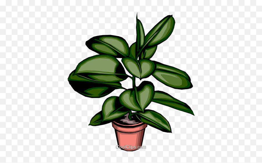 Potted Plant Royalty Free Vector Clip - Free Potted Plants Vector Png,Plant Vector Png